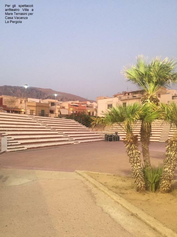 Casa Vacanze La Pergola@ Villa Terrasini Eksteriør billede